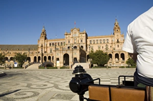 Plaza de Espana erected for the 1929 Exposition