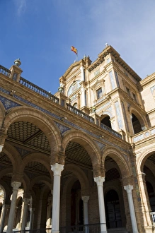 Plaza de Espana erected for the 1929 Exposition