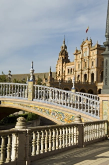 Plaza de Espana erected for the 1929 Exposition