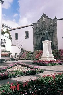 Images Dated 12th January 2000: Plaza de Espana, Santa Cruz, La Palma, Canary Islands, Spain, Atlantic, Europe