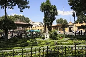 Plaza Hidalgo, Coyoacan, Mexico City, Mexico, North America