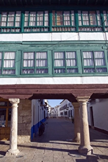Plaza Mayor, Almagro, Castilla-La Mancha, Spain, Europe