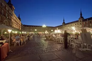 Illumination Collection: Plaza Mayor, Madrid, Spain, Europe