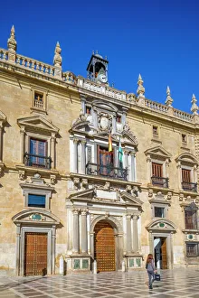 Doorway Prints: Plaza Nueva, Granada, Andalusia, Spain, Europe