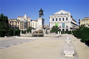 Plaza de Oriente and Palacio Real