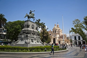 Plaza San Martin, Cordoba City, Cordoba Province, Argentina, South America, South America