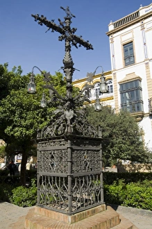 Iron Work Prints: Plaza Santa Cruz