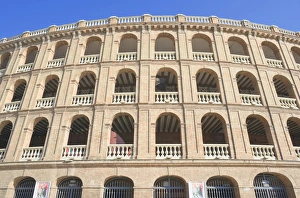 Bull Ring Prints: Plaza de Toros (bullring), Valencia, Comunidad Autonoma de Valencia, Spain