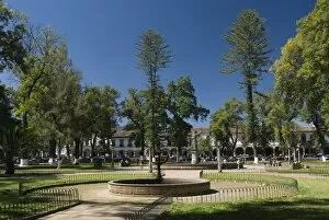 Plaza Vasco de Quiroga (Plaza Grande), Patzcuaro, Michoacan, Mexico, North America