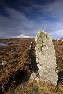 Standing Stone Prints: Pobull Fhinn stone circle