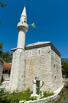 Images Dated 9th August 2010: Podgrad mosque, Stolac, Bosnia and Herzegovina, Europe
