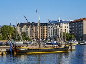 Helsinki Prints: Pohjoissatama Harbour, Helsinki, Uusimaa County, Finland, Europe