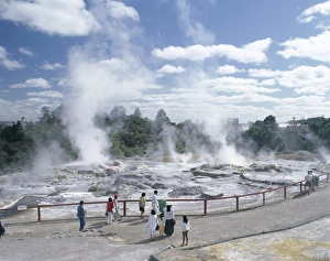 Thermal Prints: Pohutu geyser