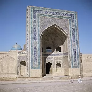 Poi-Kalyan Miri-Arab Madrasah, Bukhara, Uzbekistan, C