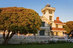 Light House Prints: Point Fermin Lighthouse, San Pedro, Los Angeles, California, United States of America