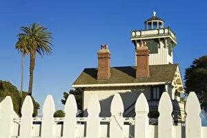 Images Dated 13th February 2009: Point Fermin Lighthouse, San Pedro, Los Angeles, California, United States of America
