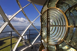 Point Vincente Lighthouse lens, Palos Verdes Peninsula, Los Angeles, California