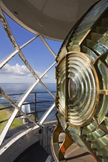 Lens Prints: Point Vincente Lighthouse lens, Palos Verdes Peninsula, Los Angeles, California