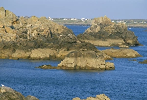 Ouessant Prints: Pointe de Pern, Ile d Ouessant, Breton Islands, Finistere, Brittany, France, Europe
