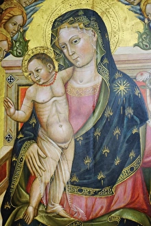 Bologna Prints: Detail of Polittico by Pietro di Giovanni Lianori