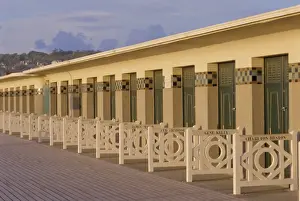 Pompeian baths, Deauville, Basse Normandie (Normandy), France, Europe