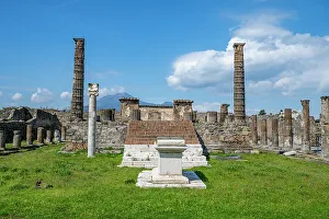 Roman Empire Prints: Pompeii, UNESCO World Heritage Site, Campania, Italy, Europe