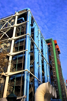 Pompidou Centre, Beaubourg, Paris, France, Europe