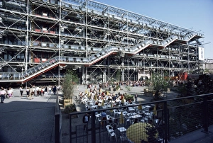 Beaubourg Prints: Pompidou Centre, Paris, France, Europe