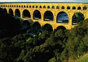 French Culture Gallery: Pont du Gard, Languedoc, France