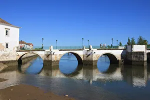 Bridges Prints: Ponta Romana (Roman Bridge), Tavira, Algarve, Portugal, Europe