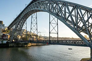 Connections Prints: Ponte Dom Luis I Bridge and Douro River