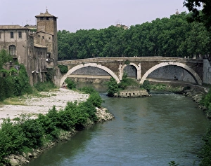 Tiber Prints: Ponte Quatro Capi (Pons Fabricius)