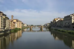 River Arno Prints: Ponte S. Trinita, Florence, Tuscany, Italy, Europe