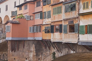Shutters Prints: The Ponte Vecchio, Florence, Tuscany, Italy, Europe