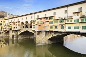 Images Dated 12th May 2008: Ponte Vecchio, Florence, UNESCO World Heritage Site, Tuscany, Italy, Europe