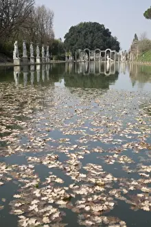 The Pool, Canopo, Hadrians Villa, UNESCO World Heritage Site, Tivoli