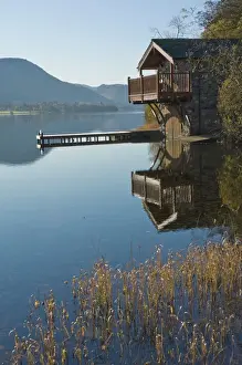 Cumbria Prints: Pooley Bridge, Ullswater, Lake District National Park, Cumbria, England