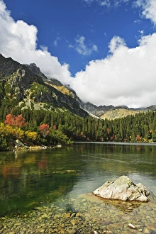 Slovakia Prints: Popradske Pleso, High Tatras (Vysoke Tatry), Slovakia, Europe