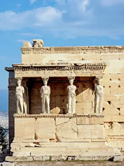 Ancient Greece Prints: The Porch of the Maidens, Erechtheion