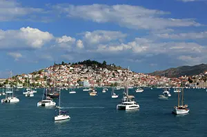 Poros, Saronic Gulf, Greek Islands, Greece, Europe