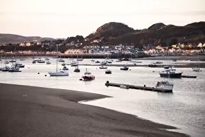 Images Dated 14th March 2010: Port area of Conwy, Clwyd, Wales, United Kingdom, Europe