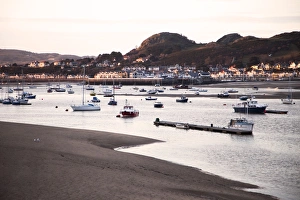 Port area of Conwy, Clwyd, Wales, United Kingdom, Europe