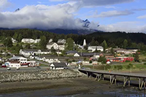 Piers Prints: Port Chilkoot Dock, Haines, Lynn Canal, Alaska, United States of America, North America