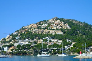 Port d Andratx fishing village, Majorca, Balearic Islands, Spain, Mediterranean, Europe