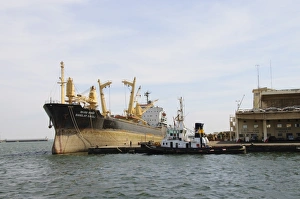 Images Dated 10th January 2009: Port, Dakar, Senegal, West Africa, Africa