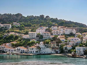 North Aegean Prints: Port of Evdilos, Icaria Island, North Aegean, Greek Islands, Greece, Europe