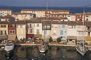 Recreational Boat Prints: Port Grimaud, Var, Cote d Azur, Provence, France, Mediterranean, Europe