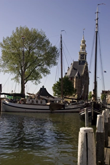 Images Dated 11th May 2008: The port of Hoorn, Holland, Europe