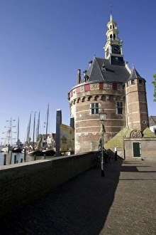 Images Dated 11th May 2008: The port of Hoorn, Holland, Europe