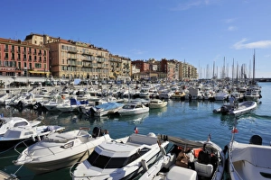 Port Lympia Prints: Port Lympia in the Quartier du Port, Nice, Alpes Maritimes, Provence, Cote d Azur